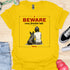 Beware crazy frenchie lady - V3 - Sit Cute Love T-Shirt